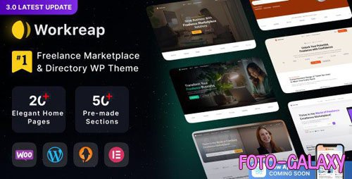 Workreap v3.3.2  Freelance Marketplace WordPress Theme