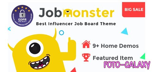 Jobmonster v4.7.8 - Job Board WordPress Theme