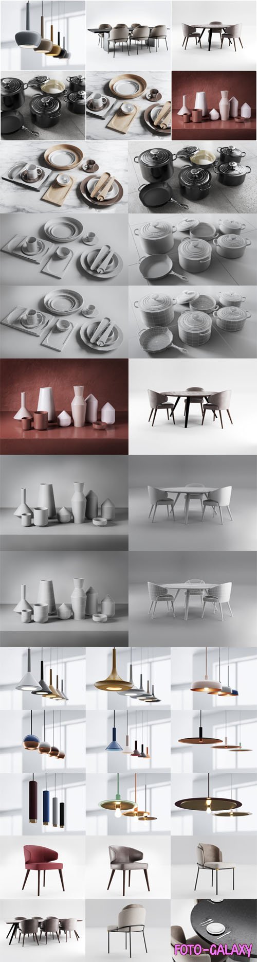 3D Models Pack for Cinema 4D