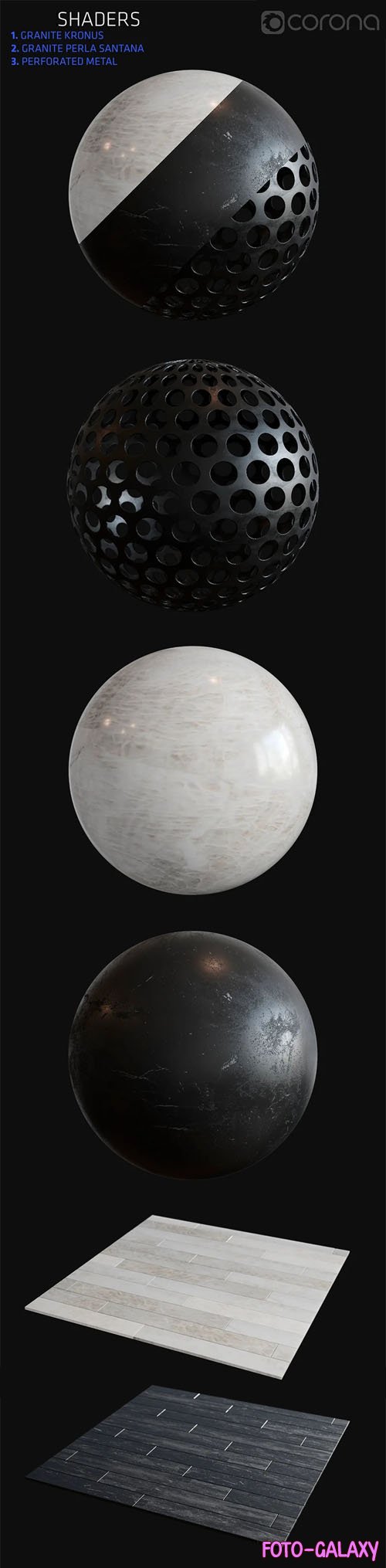 Shader Materials - Corona Renderer