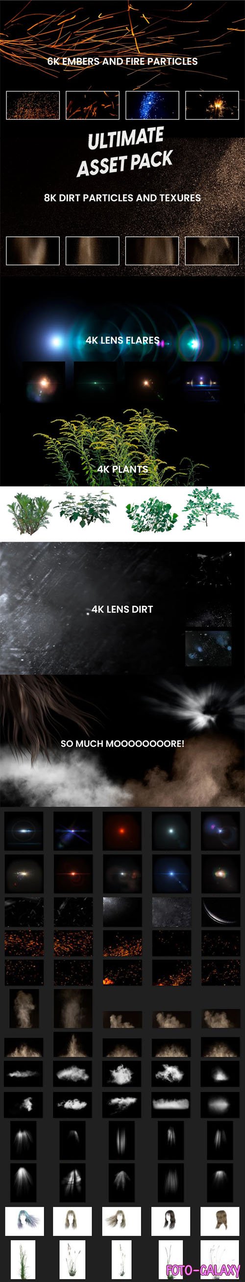 Ultimate Asset Pack - 100+ Photoshop Overlays