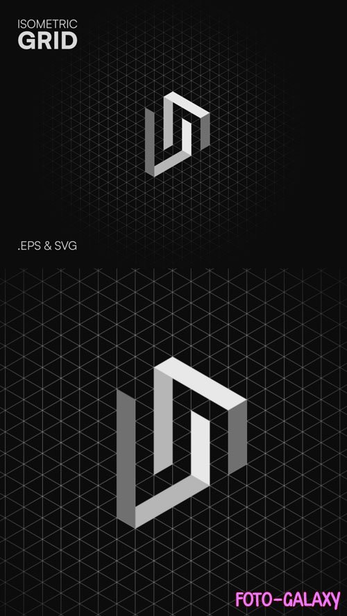 Isometric Grid Template for Illustrator