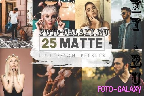 25 Matte Lightroom Presets - A6V7YJY - 291338591