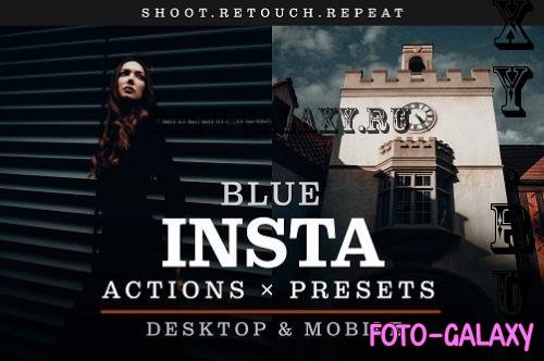 Insta Blue - Actions and presets - WABJB3K