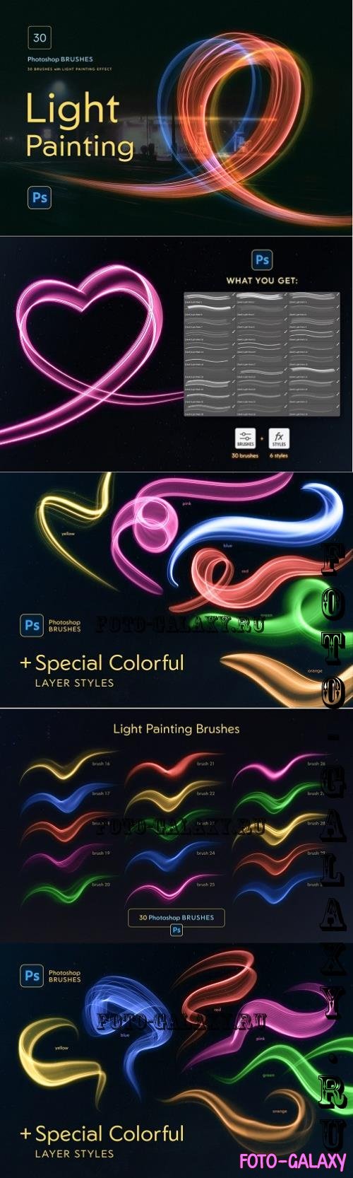 Light Painting Photoshop Brushes - 291504070 - DRYFKRZ