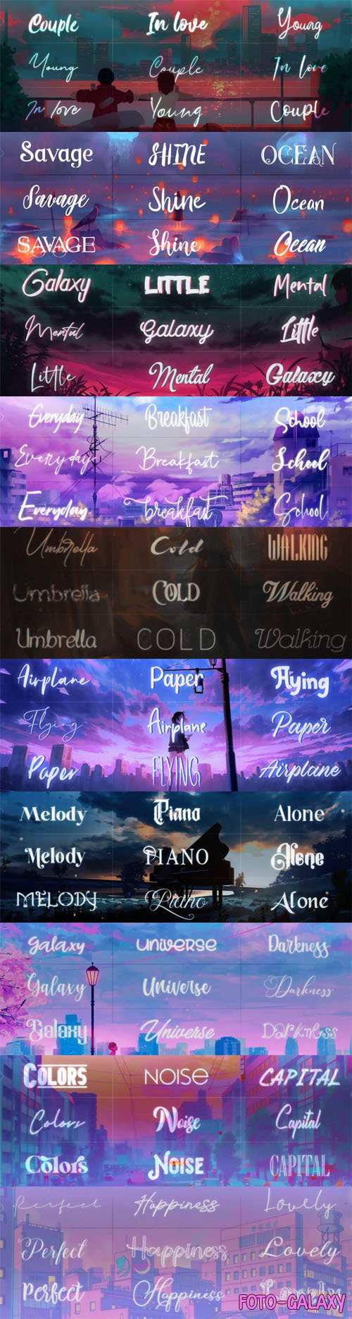 90 Awesome Fonts Pack