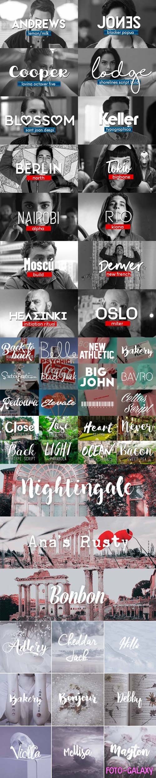 46 Fonts Pack