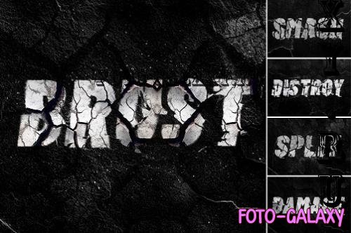 Broken Text Effect Set - NXBU6LF