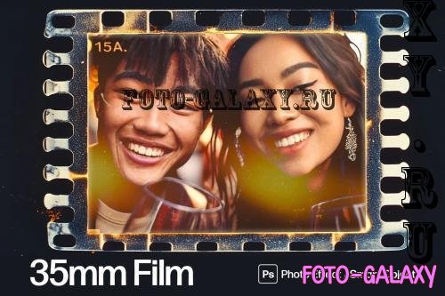 Film Strip Photo Frame Template - RVFVDH3