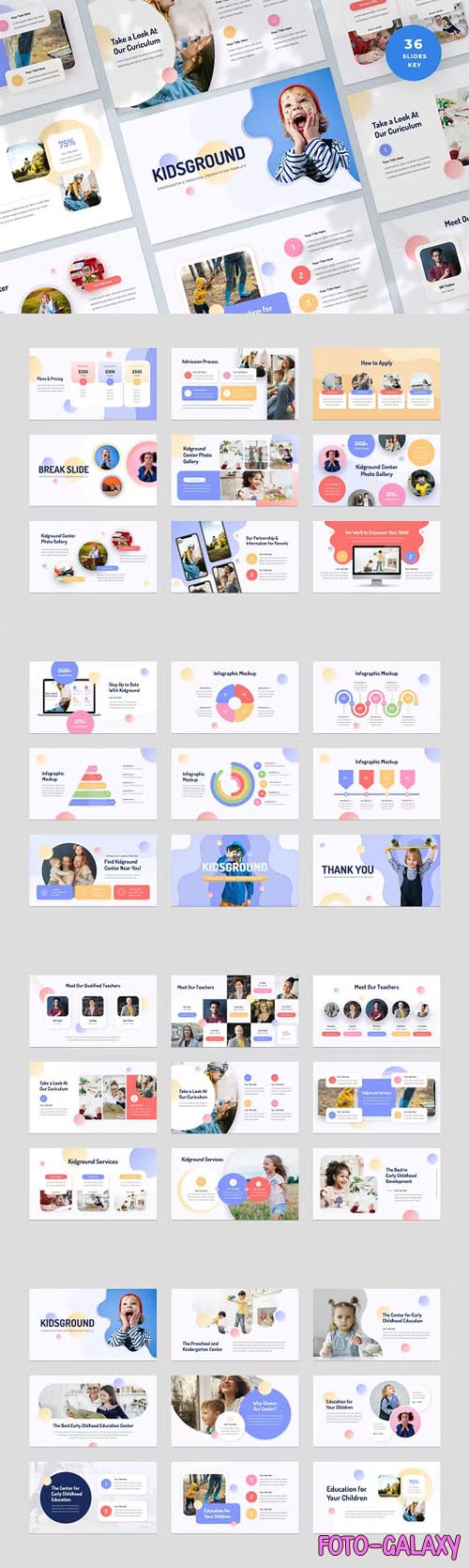 Kindergarten Keynote Presentation Template
