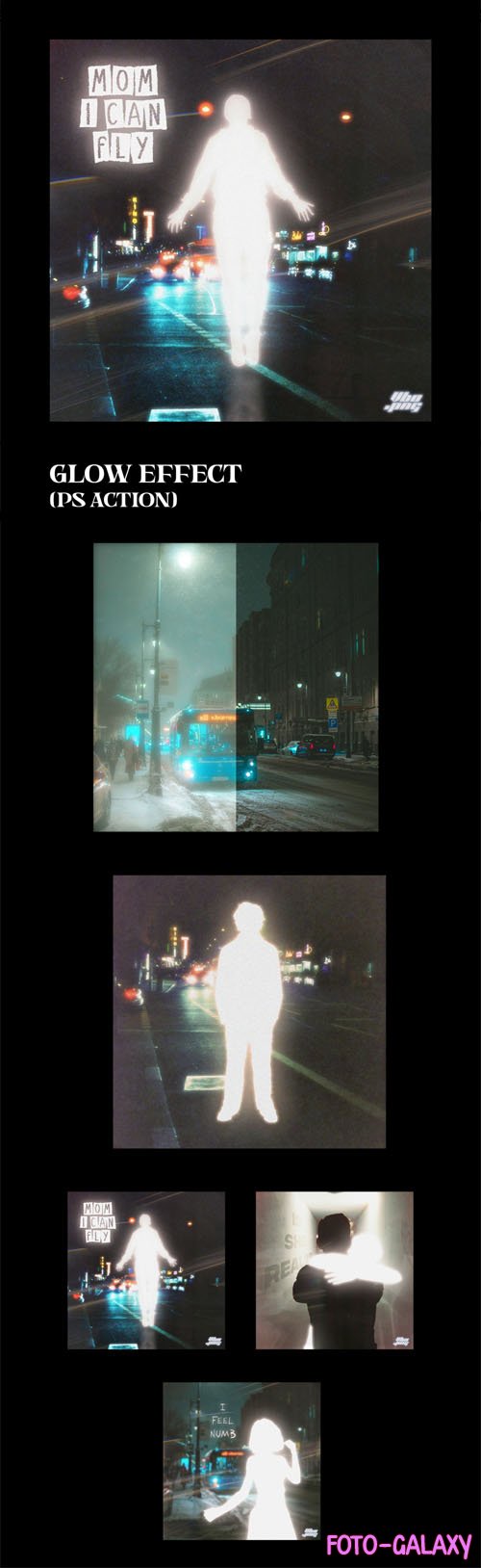Glow Actions for Photoshop