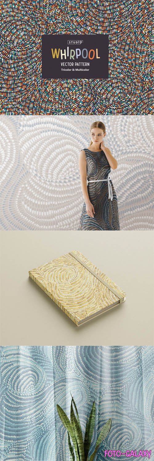 Whirlpool Vector Patterns