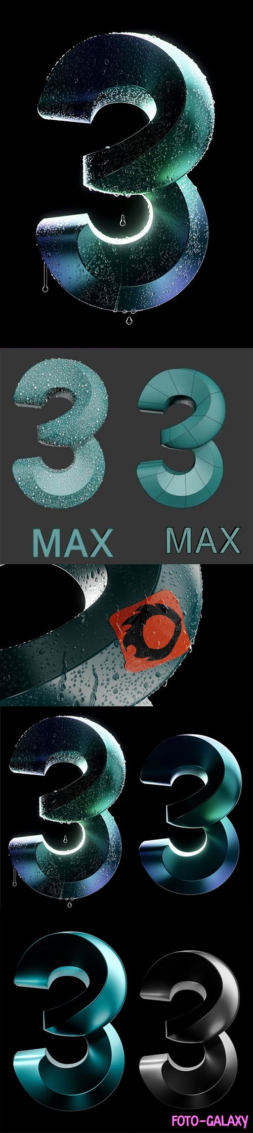 3ds Max Logo - 3D Models