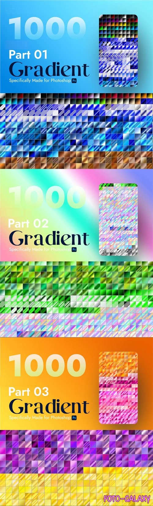 3000+ Gradients for Photoshop