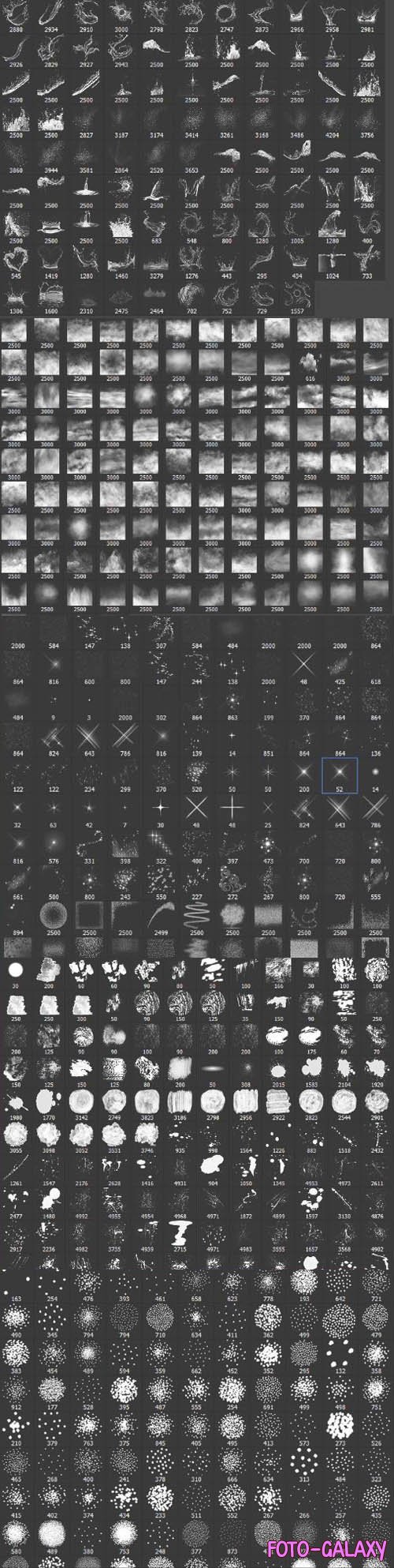 1300+ Brushes Pack for Photoshop