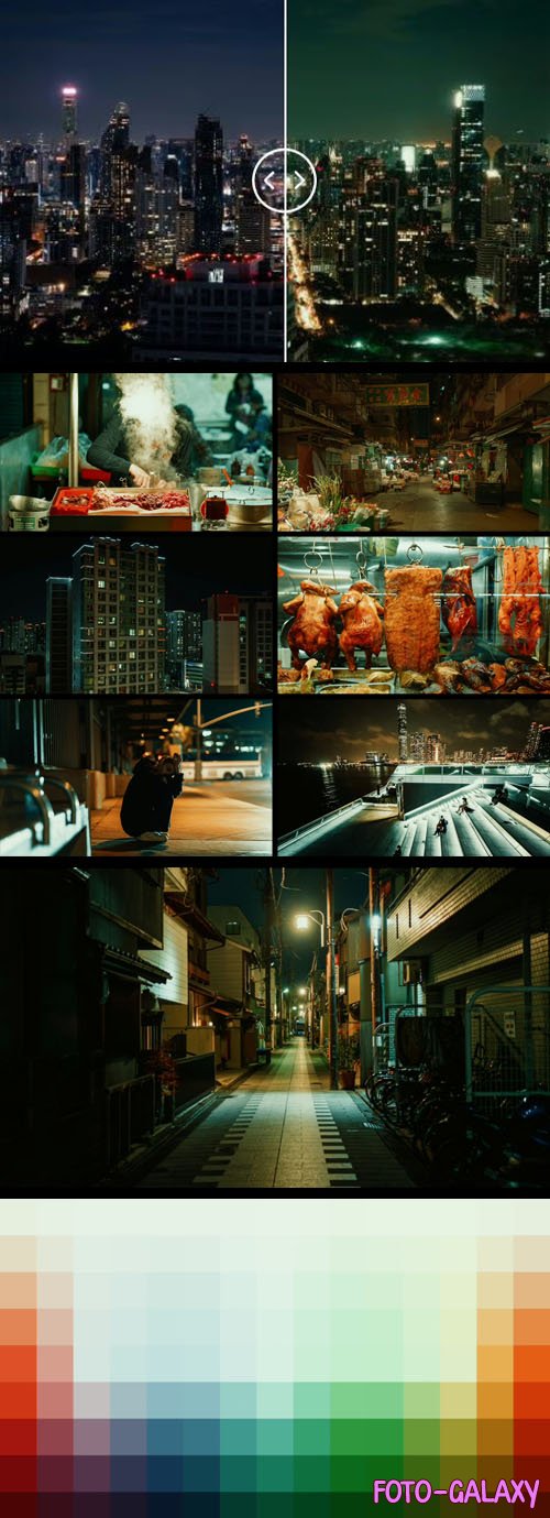 Dystopian Green Lightroom Preset - Cinematic Look with Green Undertones