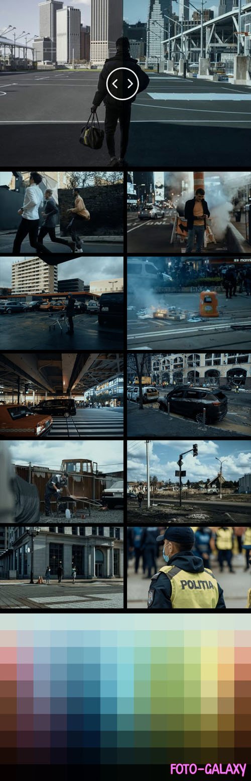 Dope Thief LUTs Preset - Suspenseful Cool Tone Grading