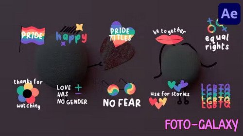 Pride Titles for After Effects 46552071 - Project for After Effects (Videohive)