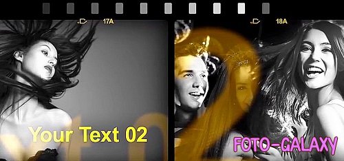MA - Digital Film Strip 885B3 - Project for After Effects