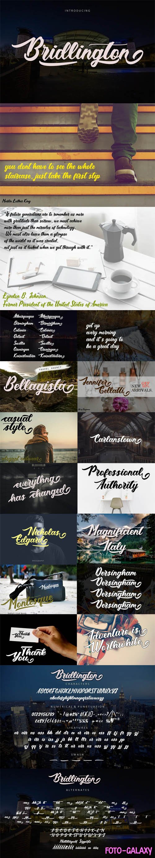 Bridlington - Thick Handwritten Font