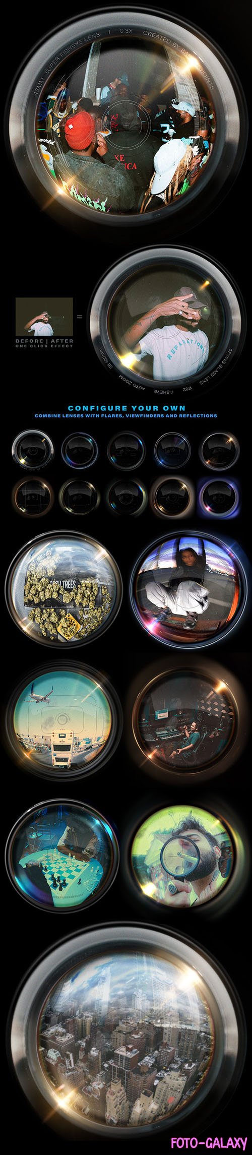 Spying Glass Photo Effect for Photoshop
