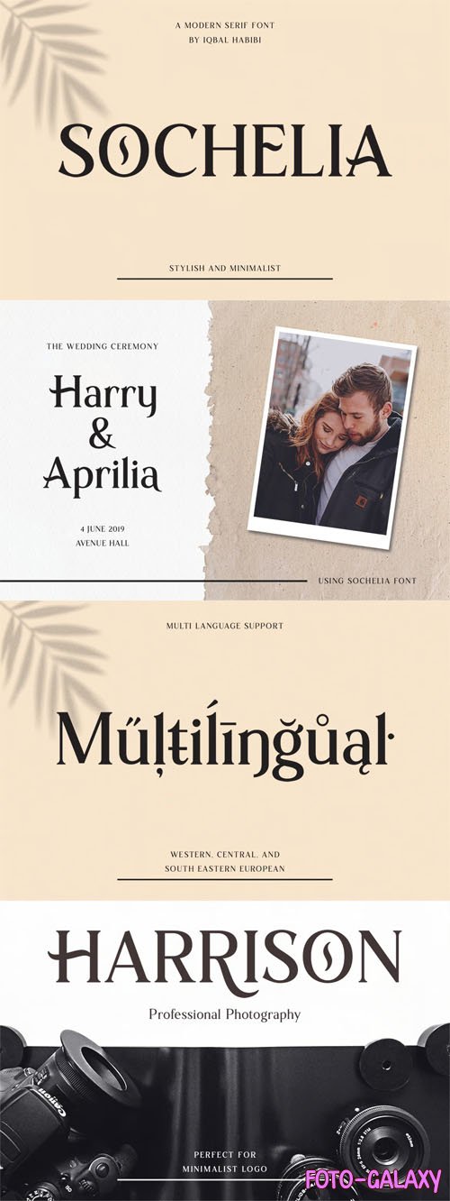 Sochelia - Modern Serif Typeface