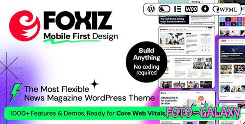 Foxiz v2.6.4 - WordPress Newspaper News and Magazine