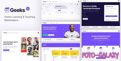 Geeks v1.2.34 - Online Learning Marketplace WordPress Theme