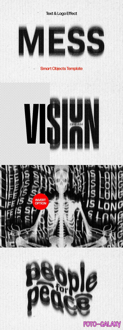 Mess Distortion Effect for Photoshop