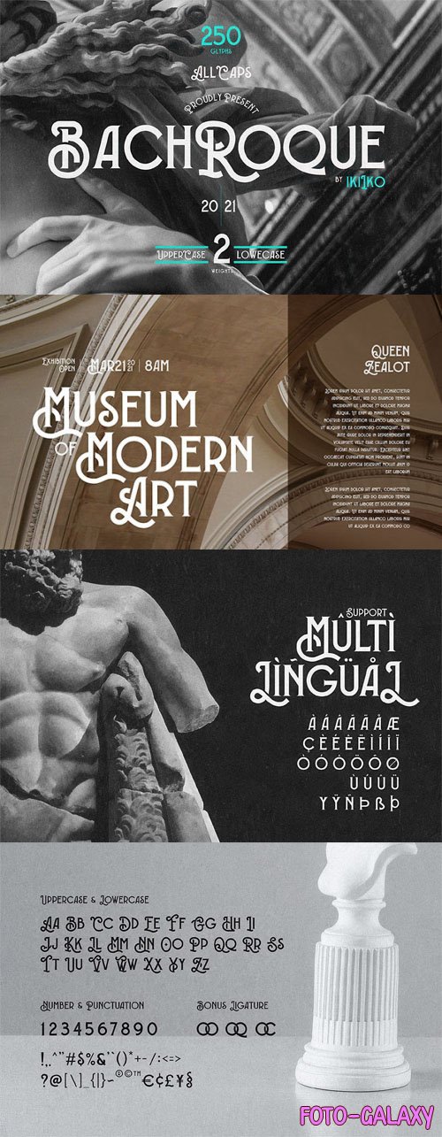 Bachroque - Classy Stylish Baroque Font