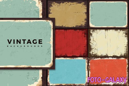 Vintage Grunge Backgrounds PSD Templates