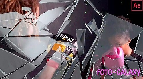 MA Shattered Glass Transitions 3541468 - Project for After Effects