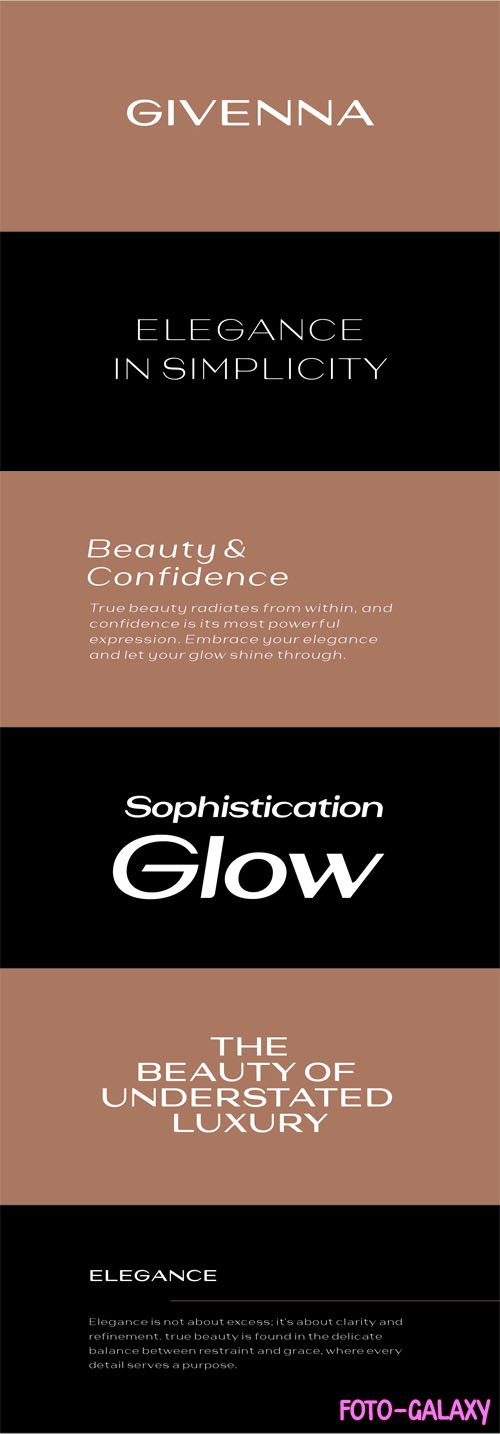 Givenna - Elegant Sans Serif Typeface