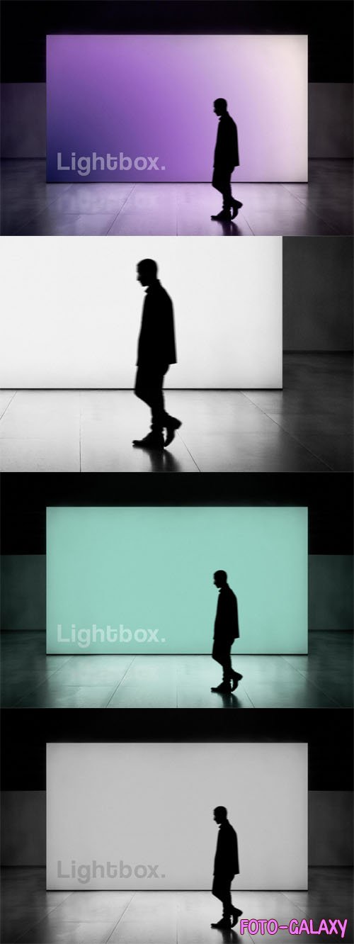 Lightbox Expo PSD Mockup Template