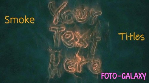 Wispy Smoke Titles 3588396 - Project for After Effects