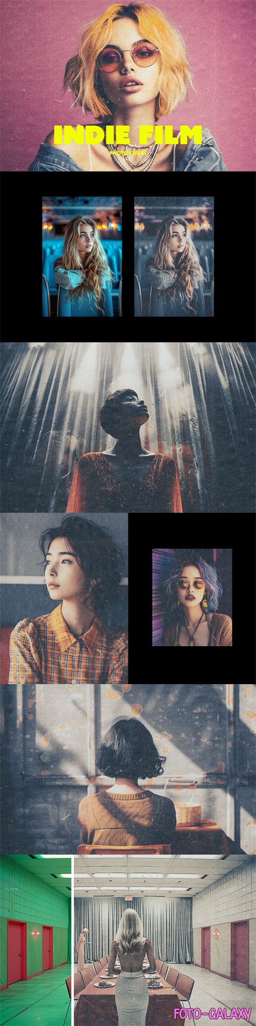 Cinematic Indie Film Photo Effect for Photoshop