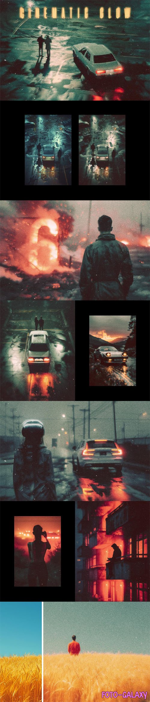 Cinematic Glow Photo Effect for Photoshop