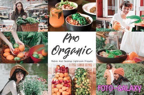 10 Pro Organic, Lightroom & Mobile Presets - 1330920