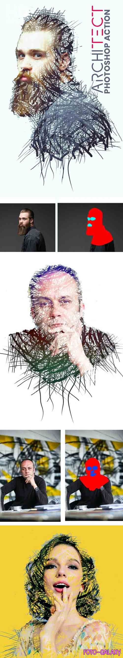 GraphicRiver - Architect Photoshop Action 31024650