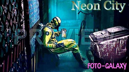 Neon City Alley Pack 874015 - Stock Motion Graphics