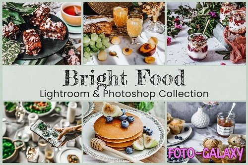 6 Bright Food Photo Edit Collection - 6254863