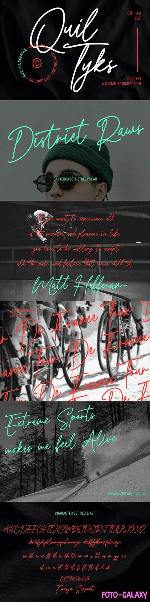Quiltyks Script Font 6334763