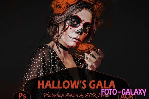 10 Hallow's Gala Photoshop Actions And ACR Presets - 1573400