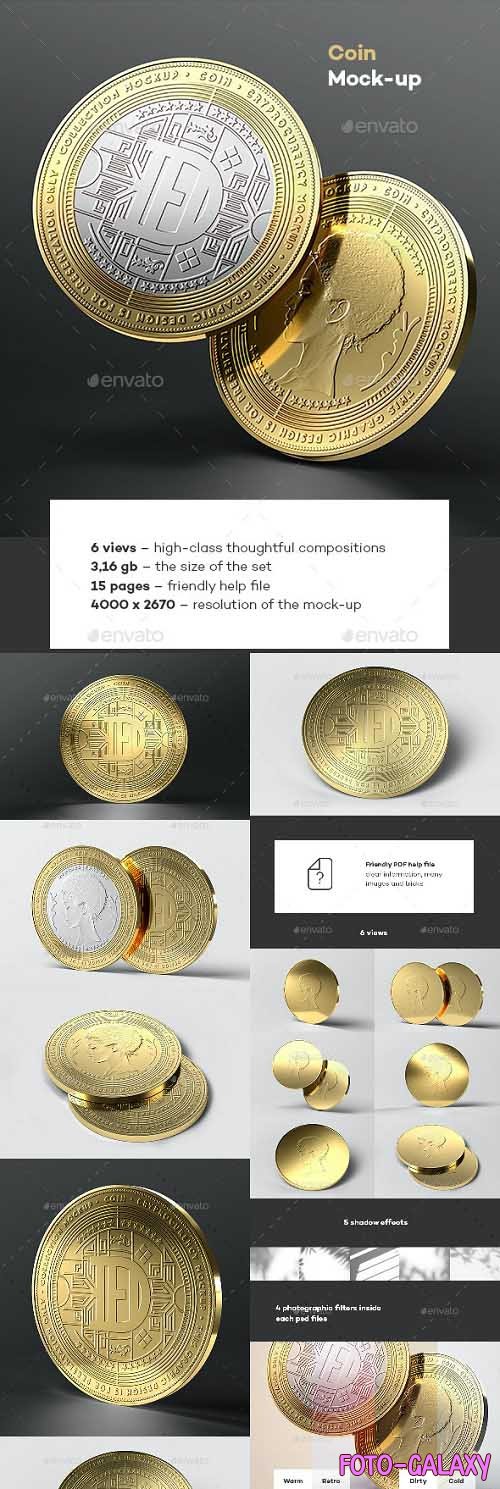 Coin Mock-up - 33821258