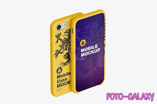Mobile with Case Mockup - UVF3YER