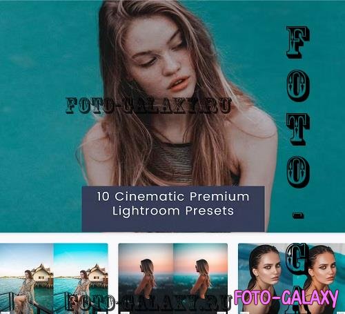 10 Cinematic Premium Lightroom Presets - VHMN5MH