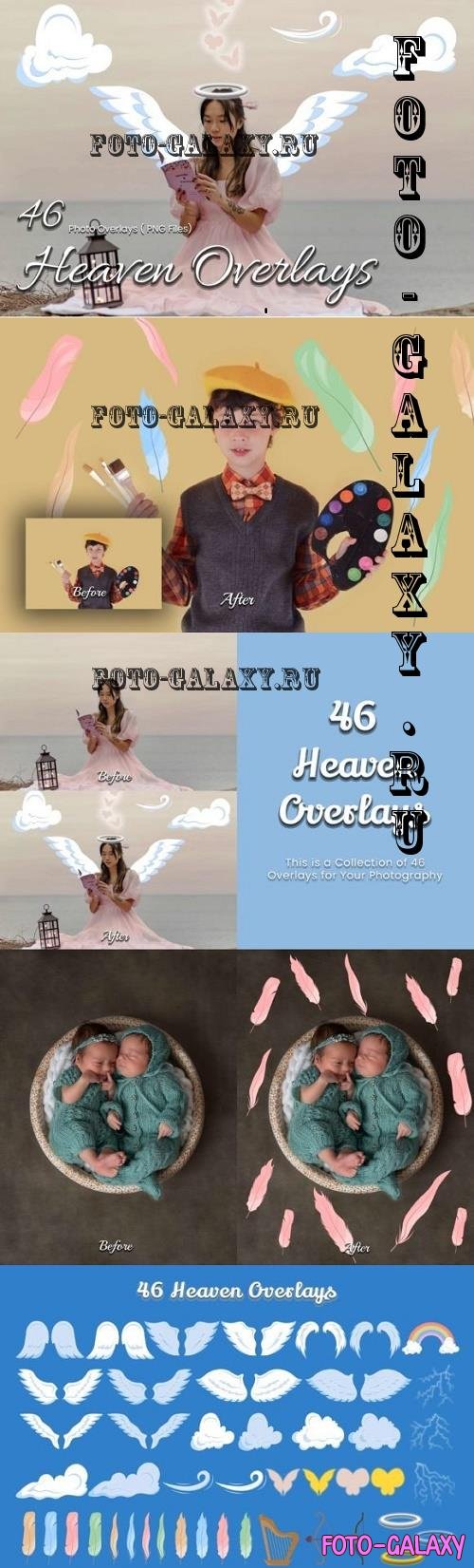 46 Heaven Photoshop Overlays - 17874427