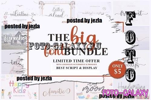 The Big Font Bundle