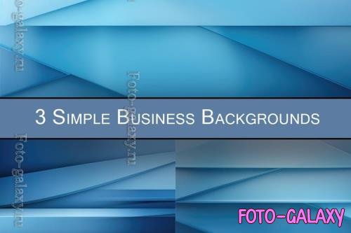 3 Simple Business Backgrounds