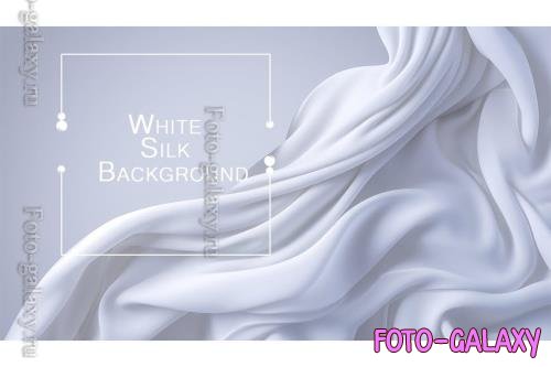 White Silk Background vol 2